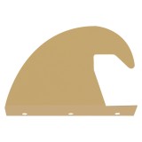 Καλύπτρα Κεραμιδιών Γωνιακή 4mm Μπεζ Χρώμα