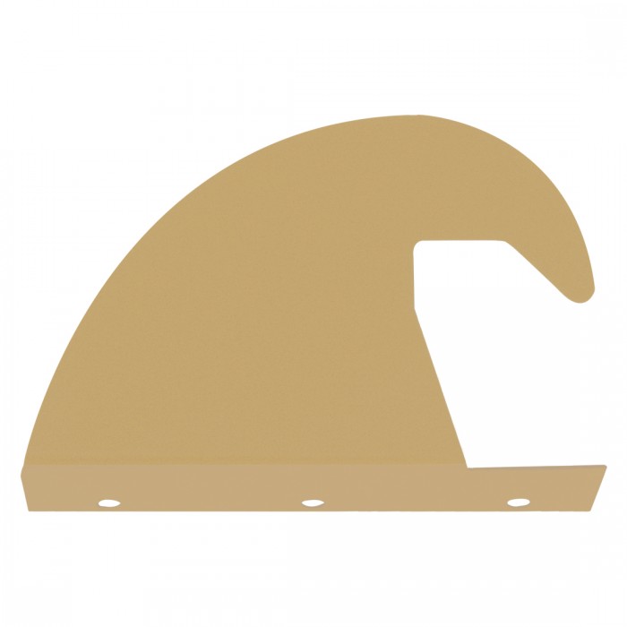 Καλύπτρα Κεραμιδιών Γωνιακή 4mm Μπεζ Χρώμα