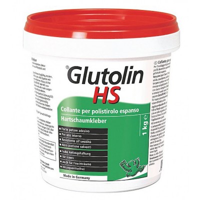 Έτοιμη λευκή κόλλα εσωτερικής χρήσης για πλάκες πολυστερίνης 1Kg Glutolin HS Rigid-Foam Adhesive 064611074