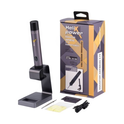 Κολλητήρι Επαναφορτιζόμενο με Βάση 3.7V Li 2600mAh 10W LED HELIXPOWER 7600203