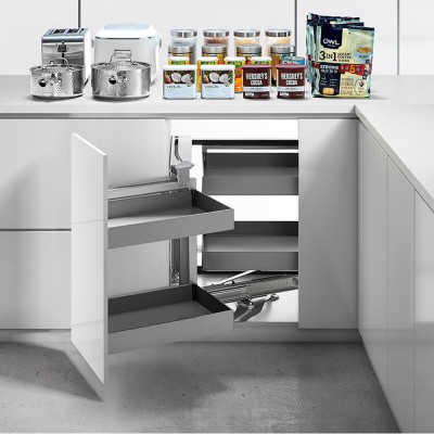Γωνιακός Μηχανισμός Magic Corner Αριστερό άνοιγμα 860x490x535 Higold Shearer Series 101055