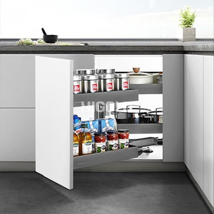 Γωνιακός Μηχανισμός Magic Corner Αριστερό άνοιγμα 860x490x535 Higold Shearer Series 101055