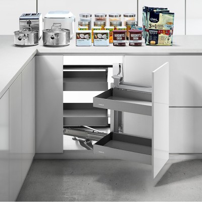Γωνιακός Μηχανισμός Magic Corner Δεξί  άνοιγμα 860x490x535 Higold Shearer Series 101056