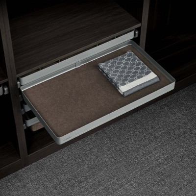 Συρτάρι Nτουλάπας Πολυλειτουργικό 864x480x75mm Premium Grey Higold Muse Series 706604