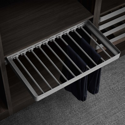 Συρτάρι Παντελονοθήκη 864x480x75mm Premium Grey Higold Muse Series 706624