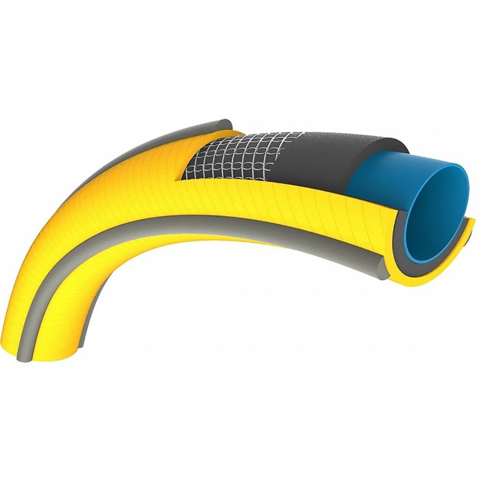 Λάστιχο Ποτίσματος Εύκαμπτο Κίτρινο Tricoflex Ultraflex 10m - Δεν Τσακίζει και δε Συστρέφεται Hozelock 145045110