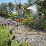 Λάστιχο Ποτίσματος Εύκαμπτο Κίτρινο Tricoflex Ultraflex 10m - Δεν Τσακίζει και δε Συστρέφεται Hozelock 145045110