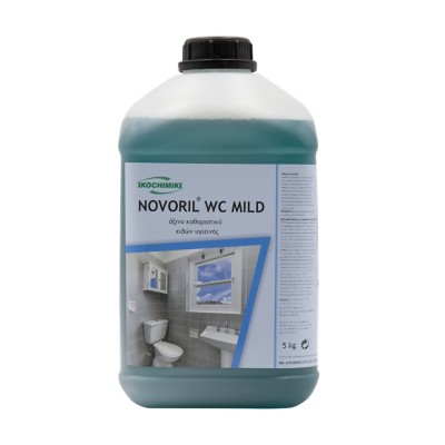 Ήπιο Αφαλατικό Wc καθαριστικό για χώρους και είδη υγιεινής 5kg Ikochimiki NOVORIL® WC MILD