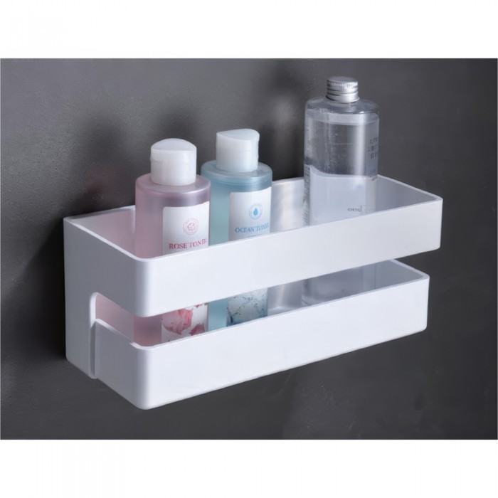 Θήκη Σαπουνιού / Καλλυντικών από PVC 280x110x105mm Λευκό Ματ IMEX ABL006