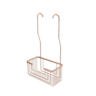 Σαπουνοθήκη Κρεμαστή Μπάνιου για την Μπαταρία Ροζ Χρυσό Ματ/Χαλκού IMEX ADG003/ORC