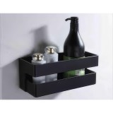 Θήκη Σαπουνιού / Καλλυντικών από PVC 280x110x105mm Μαύρο Ματ IMEX ANG005