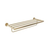 Πετσετοθήκη Διπλή Ξενοδοχειακή 598x210x122mm Χρυσό Ματ IMEX PRACTIC CAP003-05/OC