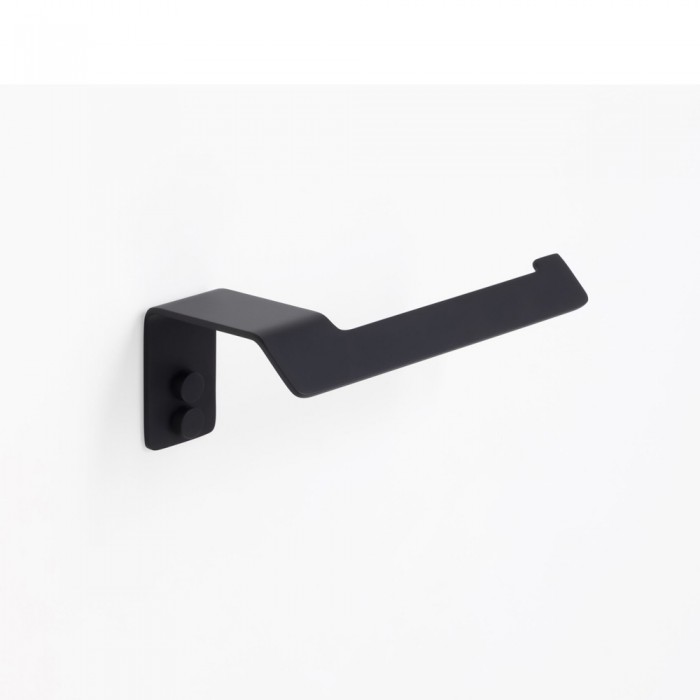 Χαρτοθήκη Μπάνιου 160x80x58mm Μαύρο Ματ Torrent Manillons Group Imex SLIM SLIM003/NG