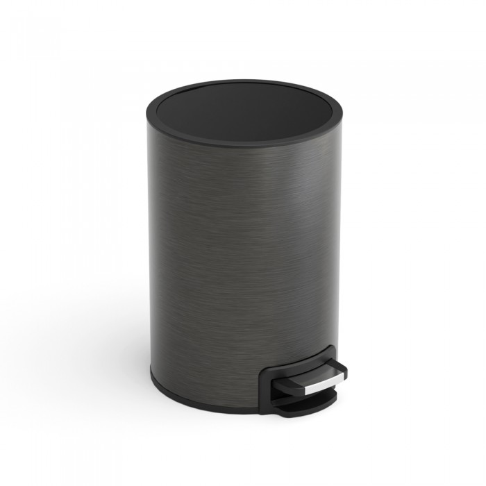 Κάδος Απορριμμάτων Soft Close 5lt 300x240mm Black Gun Metal Torrent Manillons Group Imex ECO VALI005/BGM