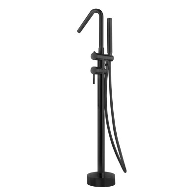 Αναμικτική Μπαταρία Μπανιέρας Ελεύθερη Μαύρο Ματ IMEX CÓRCEGA BBECO1/NG