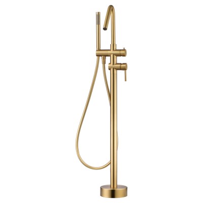 Αναμικτική Μπαταρία Μπανιέρας Ελεύθερη PVD Χρυσό Ματ IMEX CÓRCEGA BBECO1/OC