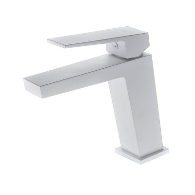 Αναμεικτική Μπαταρία Νιπτήρος Λευκό Ματ IMEX ART BDAR025-1BL