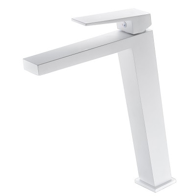 Αναμεικτική Μπαταρία Πάγκου Ψηλή Λευκό Ματ IMEX ART BDAR025-3BL