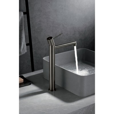 Αναμεικτική Μπαταρία Πάγκου Ψηλή Νίκελ Ματ IMEX LINE BDD038-3NQ