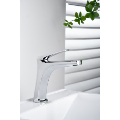 Αναμεικτική Μπαταρία Νιπτήρος Χρωμέ IMEX DELOS BDD055-1