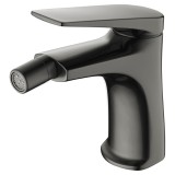 Αναμεικτική Μπαταρία Μπιντέ PVD Black Gun Metal IMEX DELOS BDD055-2BGM