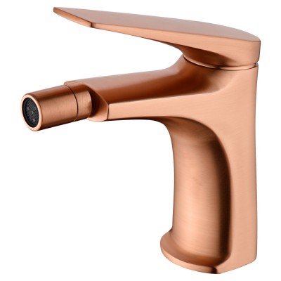 Αναμεικτική Μπαταρία Μπιντέ PVD Ροζ Χρυσό Ματ/ Χαλκού IMEX DELOS BDD055-2ORC