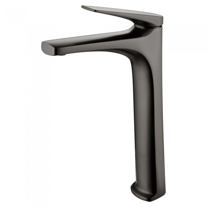 Αναμεικτική Μπαταρία Πάγκου Ψηλή PVD Black Gun Metal IMEX DELOS BDD055-3BGM