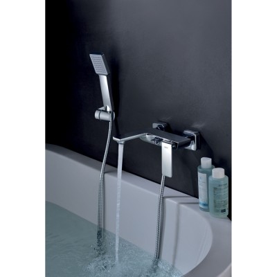 Αναμεικτική Μπαταρία Λουτρού Χρωμέ IMEX FIYI BDF016-4