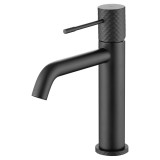 Αναμεικτική Μπαταρία Νιπτήρος Μαύρο Ματ IMEX GENOVA BDG053-1NG