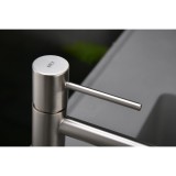 Αναμεικτική Μπαταρία Νιπτήρος Νίκελ Ματ IMEX MONZA BDM039-1NQ