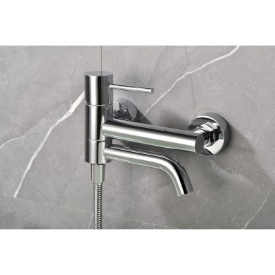 Αναμεικτική Μπαταρία Λουτρού Χρωμέ IMEX MONZA BDM039-4