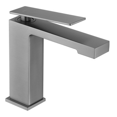 Αναμεικτική Μπαταρία Νιπτήρος PVD Black Gun Metal IMEX PISA BDP048-1BGM