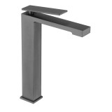 Αναμεικτική Μπαταρία Πάγκου Ψηλή PVD Black Gun Metal IMEX PISA BDP048-3BGM