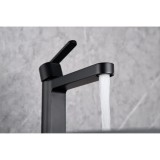 Αναμεικτική Μπαταρία Νιπτήρος Μαύρο Ματ IMEX ROMA BDR001-1NG