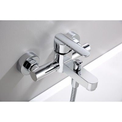 Αναμεικτική Μπαταρία Λουτρού Χρωμέ IMEX ROMA BDR001-4