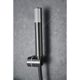 Αναμεικτική Μπαταρία Λουτρού Θερμοστατική PVD Black Gun Metal IMEX GENOVA BTG053-4BGM