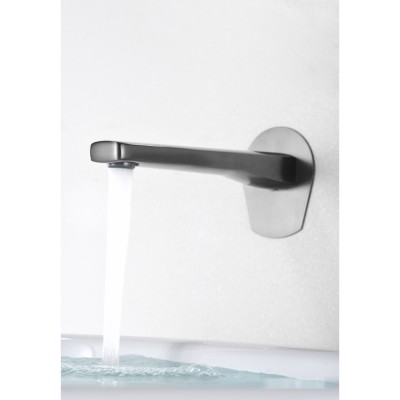 Εντοιχιζόμενη Μικτική Μπαταρία Νιπτήρος PVD Black Gun Metal IMEX DELOS GLD055/BGM