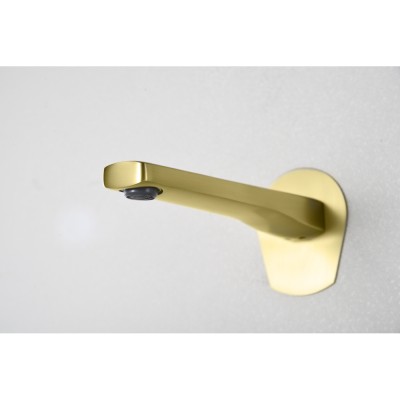 Εντοιχιζόμενη Μικτική Μπαταρία Νιπτήρος PVD Χρυσό Ματ IMEX DELOS GLD055/OC