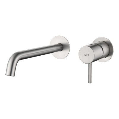 Εντοιχιζόμενη Μικτική Μπαταρία Νιπτήρος Νίκελ Ματ IMEX MONZA GLM039/NQ