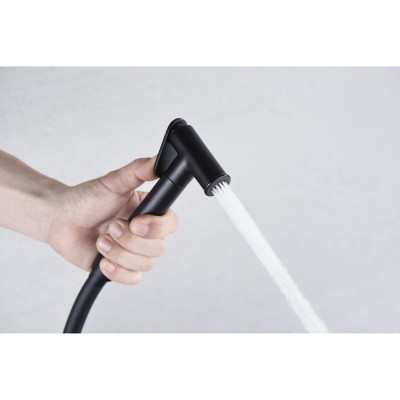 Εντοιχιζόμενη Μικτική Βρύση Πλύσης Μπιντέ Μαύρο Ματ IMEX LINE RDD038/NG