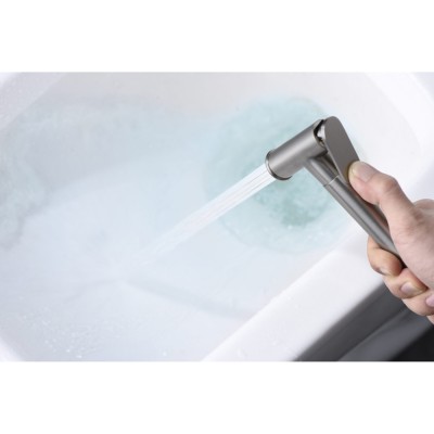 Εντοιχιζόμενη Μικτική Βρύση Πλύσης Μπιντέ Νίκελ Ματ IMEX LINE RDD038/NQ