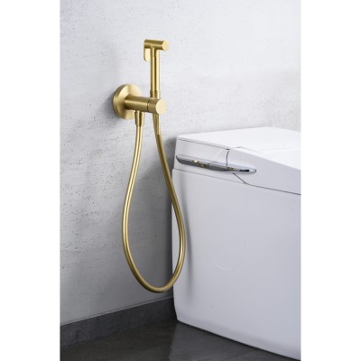 Εντοιχιζόμενη Μικτική Βρύση Πλύσης Μπιντέ PVD Χρυσό Ματ IMEX LINE RDD038/OC