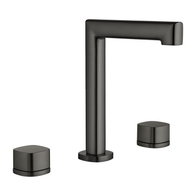 Μπαταρία Νιπτήρος 2 Λαβών H.188mm Black Gun Metal (PVD) IMEX TOSCANA BBT064/BGM