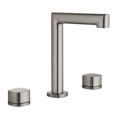 Μπαταρία Νιπτήρος 2 Λαβών H.188mm Νίκελ Ματ IMEX TOSCANA BBT064/NQ