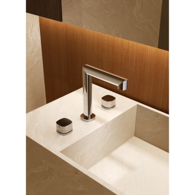 Μπαταρία Νιπτήρος 2 Λαβών H.188mm Χρωμέ IMEX TOSCANA BBT064