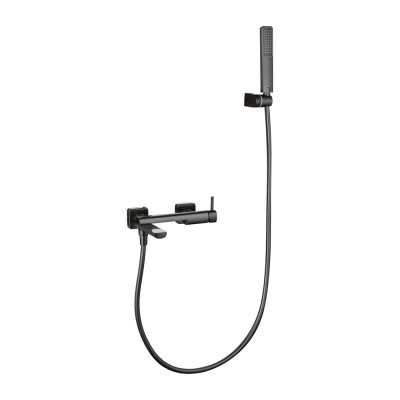 Αναμεικτική Μπαταρία Λουτρού Black Gun Metal (PVD) IMEX TOSCANA BDT064-4BGM