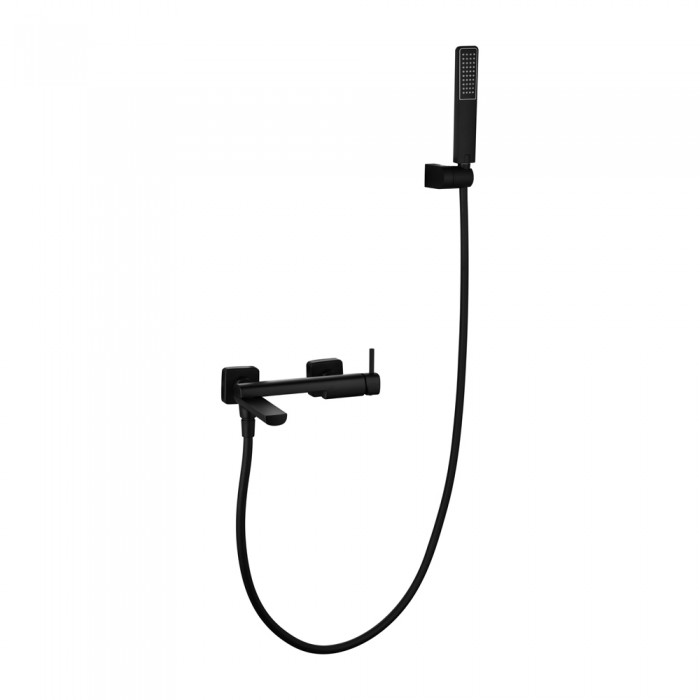 Αναμεικτική Μπαταρία Λουτρού Μαύρο Ματ IMEX TOSCANA BDT064-4NG