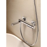 Αναμεικτική Μπαταρία Λουτρού Μαύρο Ματ IMEX TOSCANA BDT064-4NG