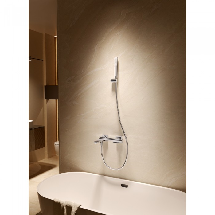 Αναμεικτική Μπαταρία Λουτρού Μαύρο Ματ IMEX TOSCANA BDT064-4NG