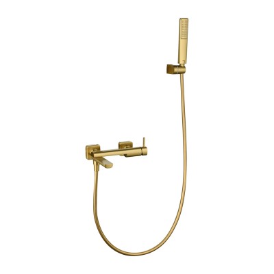 Αναμεικτική Μπαταρία Λουτρού Χρυσό Ματ (PVD) IMEX TOSCANA BDT064-4OC